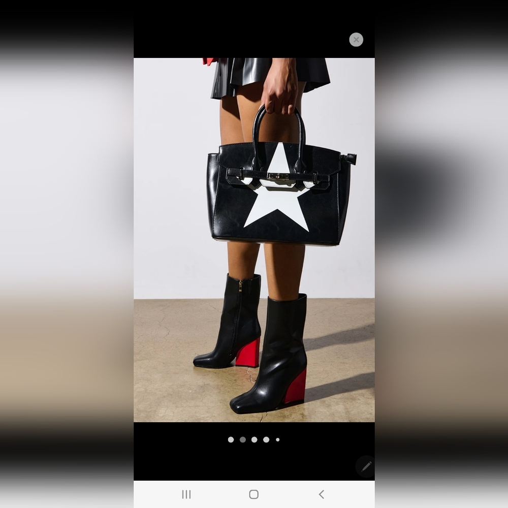 AZALEA WANG NOTEBOOK BLACK BOOT - Picture 6 of 7